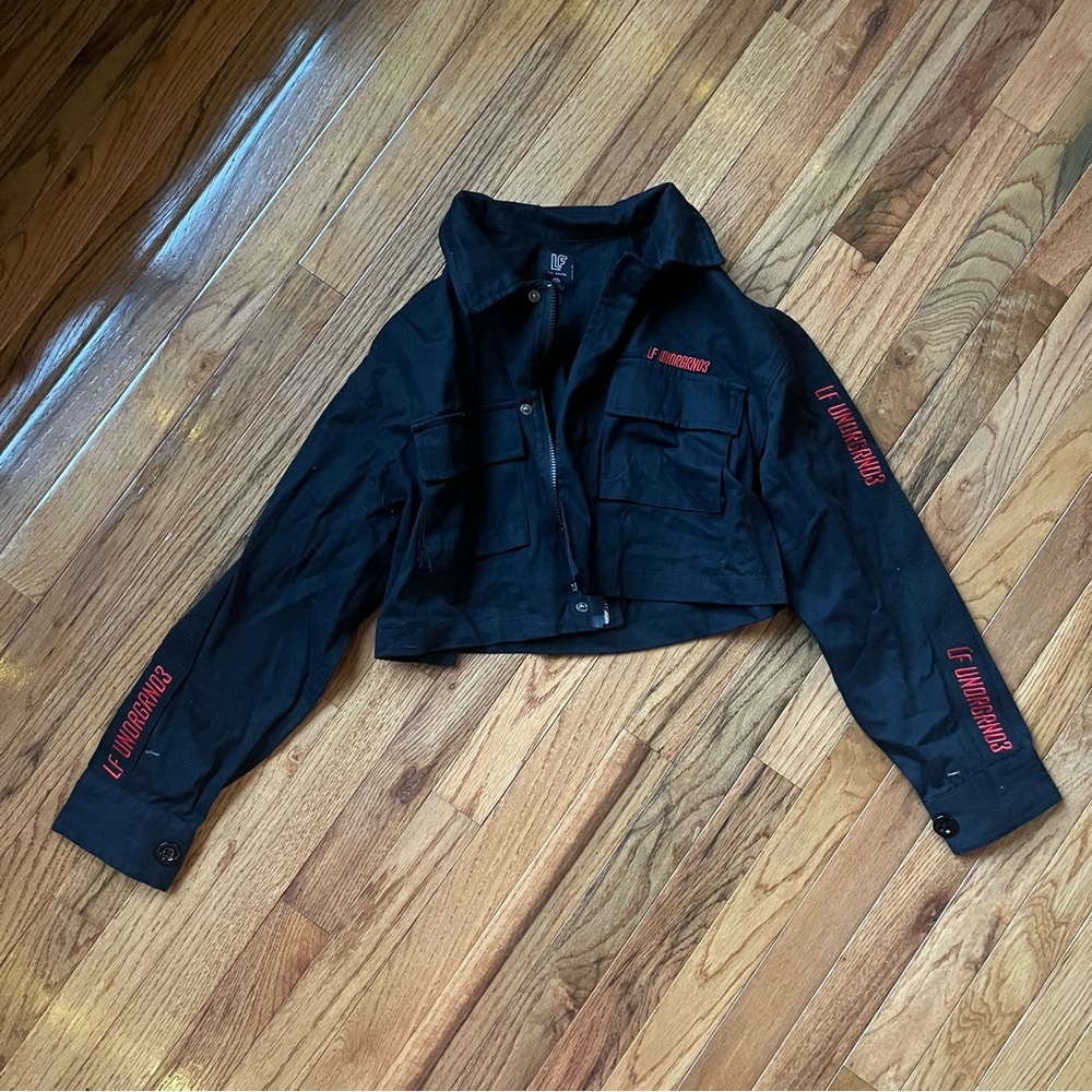 —SOLD—LF Cropped Utility Jacket